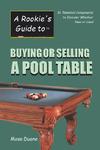 Buying or Selling a Pool Table by Mose Duane