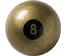 Aramith Golden 8 Ball