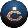 Chicago Bears Pool Ball